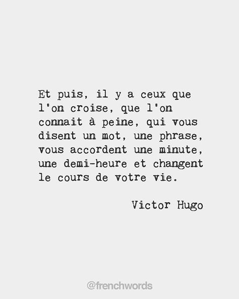 Quotes Francais, Beautiful French Words, Jack Kerouac Quotes, Victor Hugo Quotes, French Love Quotes, French Words Quotes, French Poems, Word A, French Phrases