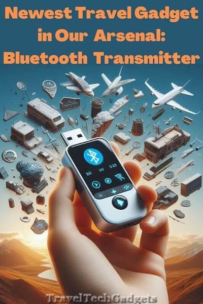 Newest Travel Gadget in Our Travel Arsenal: Bluetooth Wireless Transmitter |Travel Tech Gadgets Portable Wifi Travel, Pocket Gadgets, Multifunctional Travel Accessories With Anti-theft Pocket For Outdoor, Travel Tech Gadgets, Fun Gadgets, Best Travel Gadgets, International Travel Adapter, Must Have Travel Accessories, Best Gadgets