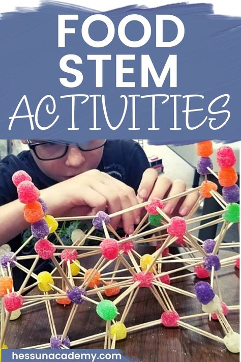 If you like STEM activities, this collection of food STEM activities is going to serve you well! What better way to combine two of your favorite things - food and science - than by engaging in some food-themed STEM activities with your kids? Food Stem Activities, Third Grade Stem Activities, Activities For 3rd Graders, 3rd Grade Science Experiments, 3rd Grade Science Projects, Homeschooling 3rd Grade, Summer Stem Activities, Simple Stem Activities, Summer School Activities