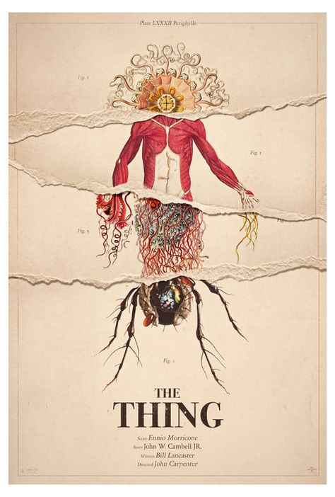 David Graham’s Concept Posters Are Nothing Short of Brilliant The Thing Movie Poster, The Thing 1982, Horror Posters, John Carpenter, Movie Posters Design, Keys Art, Horror Movie Posters, Alternative Movie Posters, Movie Poster Art