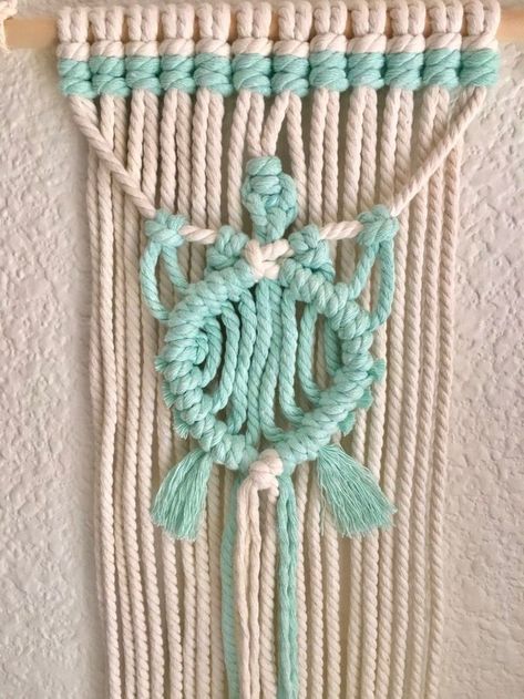 Macrame Sea, Turtle Nursery, Macrame Wall Hanger, Macrame Knots Pattern, Macrame Wall Hanging Diy, Wall Hanging Macrame, Macrame Wall Hanging Patterns, Cotton Crafts, Rope Crafts