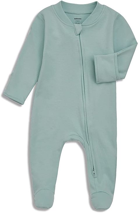 Baby Footie Pajamas, Newborn Sleeper, Baby Registry Must Haves, Baby Muslin Swaddle, Footie Pajamas, Footed Pajamas, Baby Sleepers, Simple Joys, Footie Pajama