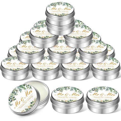 PRICES MAY VARY. What You Will Receive: the package contains 40 pieces of wedding lip balms favors, which are in sufficient quantities to meet the diverse needs of your daily life, they are good things for your lips Wedding Theme Design: our wedding shower lip balm favors adopt the classic wedding season theme design with fragrance, they are printed with [Mr & Mrs thanks for coming], which can bring you a comfortable experience Easy to Take: the height of our birthday balm is about 0.67 inches/ Wedding Thank You Gifts For Guests, Bridal Shower Guest Gifts, Bridal Shower Gifts For Guests, Wedding Lip, Wedding Party Favors For Guests, Sunflower Wedding Favors, Wedding Lips, Wedding Theme Design, White Eucalyptus