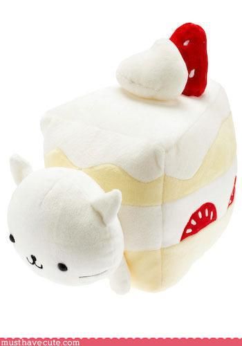 Cheesecat Plushie Cake Plushie, Nyan Nyan Nyanko, Idk Aesthetic, Strawberry Aesthetic, Cat Plushie, Nyan Nyan, Kawaii Things, Kawaii Toys, Second Account