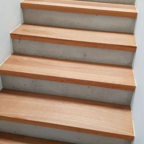 Craftsman Stairs, Victorian Stairs, Build Stairs, Home Staircase, Wood Stair Treads, Stairs Wood, Concrete Staircase, Staircase Design Modern, Building Stairs