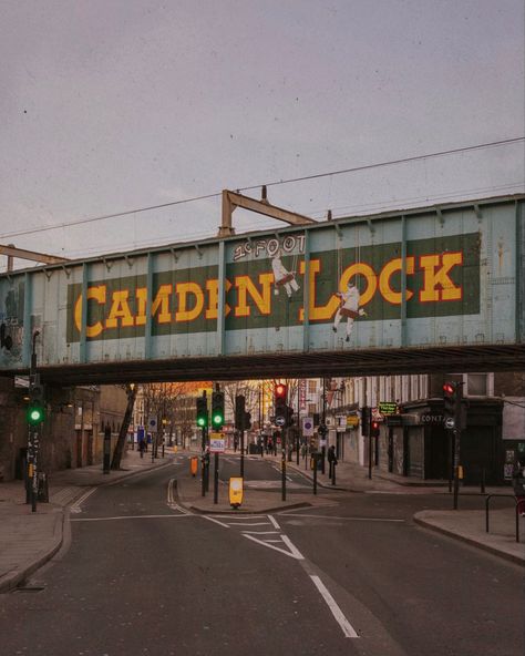 London Aesthetic Camden, Camden London Aesthetic, Lockdown Aesthetic, London Camden, Camden Town Aesthetic, Camden Aesthetic, Camden Road, Skyline Tattoo, Camden Lock