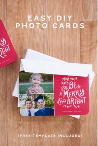 Diy Photo Cards, Diy Christmas Photo, Photo Card Ideas, Photo Cards Diy, Christmas Photo Card Template, Photo Card Template, Card Tricks, Christmas Card Template, Creative Lifestyle