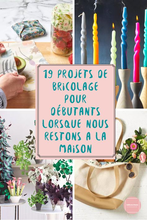 19 Projets de Bricolage Pour Débutants Lorsque Nous Restons A La Maison Si vous souhaitez vous lancer dans un nouveau passe-temps, c'est le moment idéal pour commencer. Nous avons rassemblé quelques idées amusantes et faciles pour vous aider à acquérir une nouvelle compétence de bricolage et à essayer des arts et de l'artisanat d'intérieur. Dès l’arrivée du froid, nous restons plus souvent à la maison et nous devons trouver des passe-temps pour rester occupé. Fanous Ramadan Diy, Cricut, Parenting, Arts And Crafts, Fabric