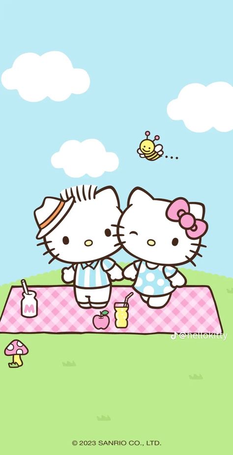 Hello Kitty And Dear Daniel, Dear Daniel, Hello Kitty Images, Sanrio Wallpaper, Cute Animals Images, Hello Kitty Wallpaper, Animals Images, Hello Kitty, Cute Animals