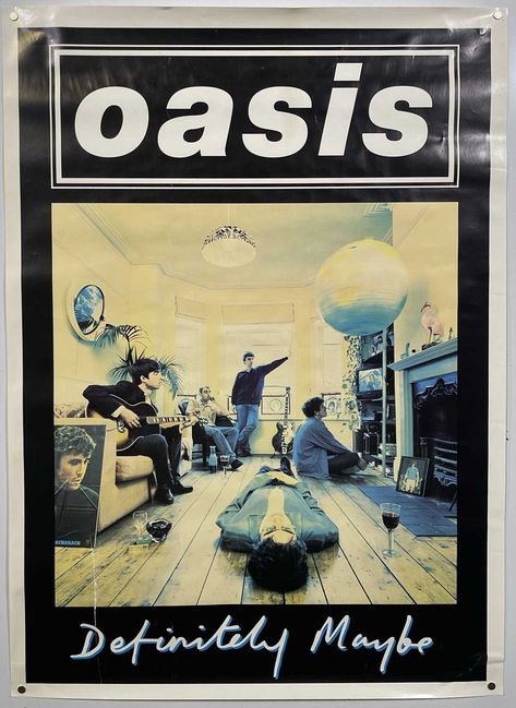 Oasis Album, Oasis Band, Beady Eye, Rock Band Posters, Vintage Music Posters, Music Poster Design, Noel Gallagher, The Oasis, Movie Poster Wall