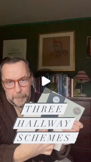 Colours For Hallways Stairs, Colours For Stairs And Landing, Farrow And Ball De Nimes Hallway, Paint Colours For Hall Stairs And Landing, Stairway Colour Schemes, Slipper Satin Hallway, Farrow And Ball Hallway Panelling, Railings Hallway Farrow Ball, Farrow And Ball Entryway