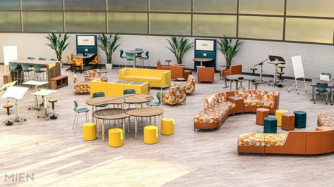 Common Areas - MiEN Company 21st Century Learning, Space Gallery, Learning Spaces, Break Out, Media Center, Common Area, A Student, Outdoor Furniture Sets, Your Perfect