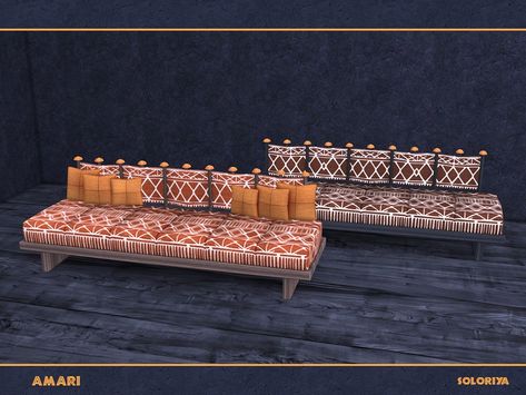 The Sims Resource - Amari. Sofa Sims 4 Ottoman, Rattan Loveseat, Movie Decor, Teddy Bear Gifts, Hallway Table, Sims Community, Sims 4 Cc, The Sims Resource, Sims Resource