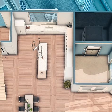 Summerrplays | Sims 4 builds on Instagram: "888 Spire Apartments ✨️   New apartment renovation speed build - I renovated 888 Spire into a spacious two-story apartment for an interior designer sim!   The full speed build is on my channel, tray files, and all cc links on my Patreon 🥰  #ts4house#sims4 #thesims4 #sims4game #ts4 #sims4builds #thesims4builds #thesims4house #sims4housebuild #sims4house #sims4build #ts4 #sims4builds #sims4housebuild #sims4cc" Sims 4 888 Spire Apartment, 888 Spire Apartments Sims 4 Floor Plan, 888 Spire Apartments Sims 4, Apartments Sims 4, Sims Building Ideas, Sims 4 Teen, Sims 4 Builds, Sims Building, Apartment Renovation