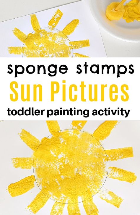 Sun Activities For Infants, First Day Of Summer Crafts For Toddlers, Welcome Summer Activities For Preschool, Sunshine Crafts For Toddlers, Sun Toddler Craft, Summer Theme Toddlers, Sun Sensory Activities, Sunshine Activities Preschool, Fun In The Sun Preschool Activities