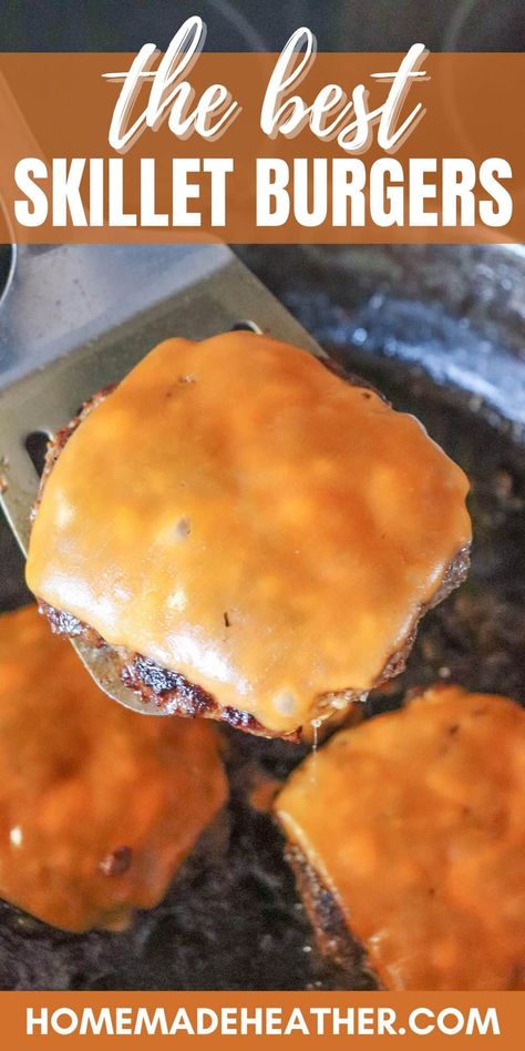 The Best Burger Recipe Ground Beef, Hamburgers On Stove Top, How To Make Homemade Hamburgers, Burger Recipes Stove Top, Hamburger Recipes Stove Top, Cheeseburger Patty Recipe, Hamburger Stove Top Recipes, Stovetop Burgers Recipes, Hamberburger Patty Recipes