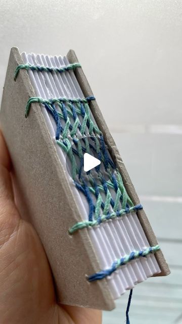 Little Forest on Instagram: "5 Minutes TUTORIAL  I made a small book for testing stitching pattern. I used this pattern for some of my books after test. Hope you love it as much as me.  .  .  #notebookbinding  #bookbinding  #handmade  #diy #bookbinder #handicraft #copticbinding #papercraft #sketchbook #handbound #crafts  #handboundbook  #bookbinding  #etsyvancouver #handmadepaper  #etsyshop #handinotepad #paper #accessories #business  #bindery  #watercolor #longstitchbinding  #craftmanship #copticstitchbinding #vancouverart  #handmadebookclub #handmadebook #handbinding" Copic Stitch Book Binding, Easy Book Binding Methods, Book Binding Stitches Tutorial, Book Binding Stitches, Bookbinding Stitches, Binding Methods, Handbound Books, Book Binding Methods, Book Binding Design