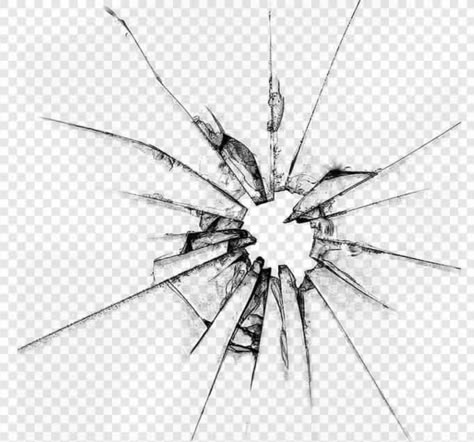 Christus Tattoo, Hole Drawing, Dandelion Drawing, Png Images For Editing, Glass Aesthetic, Black Brick Wall, Cracked Wall, Drawing Wall, Broken Mirror