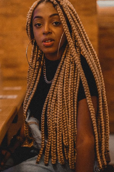 Yarn Hairstyles, Yarn Braids Styles, Cute Box Braids, Yarn Braids, Braids Styles, Cute Box Braids Hairstyles, Box Braid, Good Hair Day, Box Braids Hairstyles