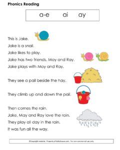 Phonics Reading: Long vowel "a" Long Vowels Stories, Long Vowel A Worksheets, Phonic Reading, Free Phonics Printables, Reading Websites, Long Vowel Worksheets, Reading Fluency Passages, Calendar Worksheets, Phonics Reading Passages