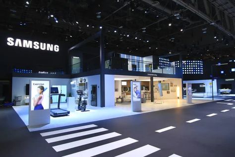 2015 - CES - Samsung - Fine Design Associates Exhibition Booth Design, Stage Lighting, Exhibition Space, Exhibition Stand, Stage Design, Booth Design, Fresh Look, Exhibition Design, Amazing Products