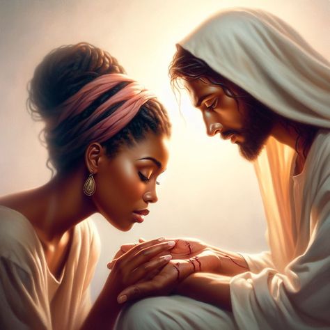 Black Christian Girl Aesthetic, Praying Black Woman, Black Christian Art, Princess Of God, Jesus Background, Christian Drawings, Music And The Brain, Gods Princess, Mommy Moments