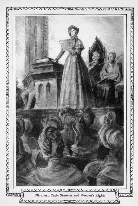 The Seneca Falls Convention was the first women’s rights convention in the United States. Held in July 1848 in Seneca Falls, New York, the meeting launched the Seneca Falls Convention, Society Problems, Seneca Falls, Elizabeth Cady Stanton, Contemporary History, History Projects, Women’s Rights, Declaration Of Independence, Us History