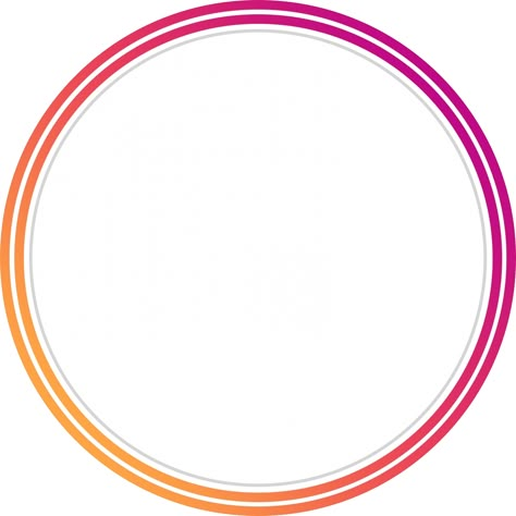 Instagram Story Circle, Circle Profile, Story Circle, Border Transparent, New Instagram Logo, Circle Png, Facebook Story, Background Instagram, Instagram Profile Picture