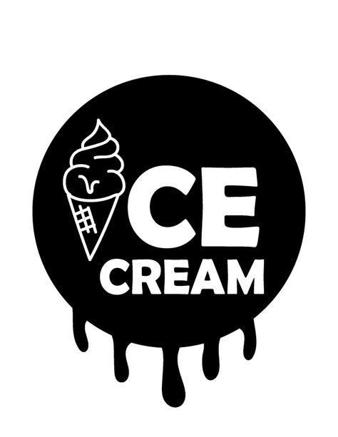 Ice cream logo for 15min Ice Cream Logo Design, Ice Cream Shop Logo, Ice Cream Logo Ideas, Amul Ice Cream Logo, Ice Cream Shop Logo Design, Ice Cream Shop Logo Ideas, Logo Ice Cream, Ice Cream Logo Design Creative, Ice Cream Branding Design Logos