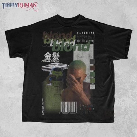 Frank Ocean Blond Hip Hop Style, Frank Ocean Tours And Concerts Classic T-Shirt, Best Gifts For Frank Ocean Fans Check more at https://teebyhuman.com/product/frank-ocean-blond-hip-hop-style-frank-ocean-tours-and-concerts-classic-t-shirt-best-gifts-for-frank-ocean-fans/ Ocean Shirt, Artist Shirts, Odd Future, Frank Ocean, Mode Inspo, Cute Everyday Outfits, Dream Clothes, Oversized Shirt, Graphic Shirts