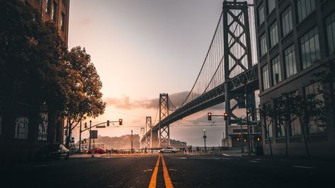 Download wallpaper 1920x1080 road, marking, bridge, building, san francisco, united states full hd, hdtv, fhd, 1080p hd background Desktop Wallpaper 1920x1080, Bridge Wallpaper, Halloweenský Makeup, Pc Desktop Wallpaper, 1366x768 Wallpaper Hd, Hd Wallpapers For Laptop, Laptop Wallpaper Desktop Wallpapers, Desktop Background Images, Computer Wallpaper Desktop Wallpapers