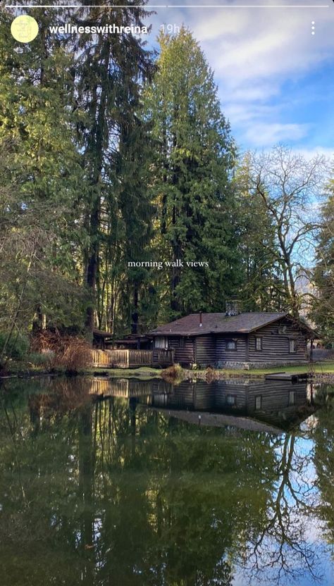 house cabin trees plants nature lake inspo aesthetic moodboard lifestyle fashion places Montana House Aesthetic, Cabin Instagram Story, Secluded Cabin Aesthetic, Lakeside Cabin Aesthetic, Canada Nature Aesthetic, Fall Cabin Aesthetic, Forest Cabin Aesthetic, Cabin Trip Aesthetic, Getaway Aesthetic