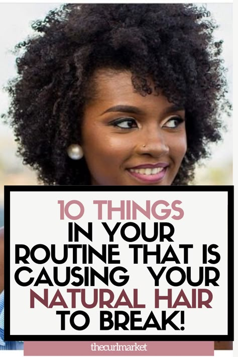 Natural Hair Breakage, Updo Cabello Natural, Natural Hair Maintenance, Natural Hair Routine, Natural Hair Growth Tips, Breaking Hair, Natural Hair Regimen, Hair Care Regimen, How To Grow Natural Hair