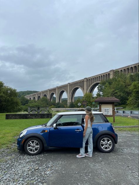 Mini Cooper, blue Mini Cooper Black Mini Cooper Aesthetic, Mini Cooper Aesthetic, Mini Cooper Countryman Aesthetic, Mini Cooper Pictures, Brown Mini Cooper, Blue Mini Cooper Aesthetic, Blue Mini Cooper, Mini Cooper Hardtop, Old Mini Cooper