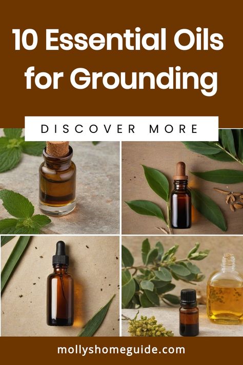 Discover the power of grounding with essential oils. Balance your chakras and relieve stress with the best essential oil blends. Incorporate Clary sage, Frankincense, Lavender, Eucalyptus, Patchouli, Sandalwood, Guaiacwood, and Vetiver into your routine for grounding and meditation. Whether you're an empath seeking solace or simply looking to center yourself during meditation, these fragrant oils are perfect for grounding and finding inner peace. Grounding Spray Recipe, Best Essential Oil Blends, Rosewood Essential Oil, Center Yourself, Myrrh Essential Oil, Vetiver Essential Oil, Lavender Eucalyptus, An Empath, Clary Sage Essential Oil