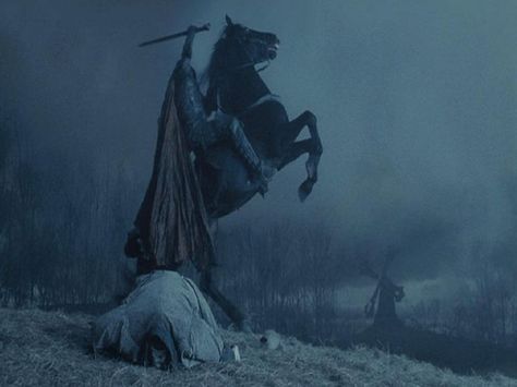 Headless Horseman  Sleepy Hollow Sleepy Hollow Headless Horseman, Sleepy Hollow 1999, Ghost Sightings, The Legend Of Sleepy Hollow, Legend Of Sleepy Hollow, Christopher Walken, Tim Burton Movie, Headless Horseman, Sleepy Hollow