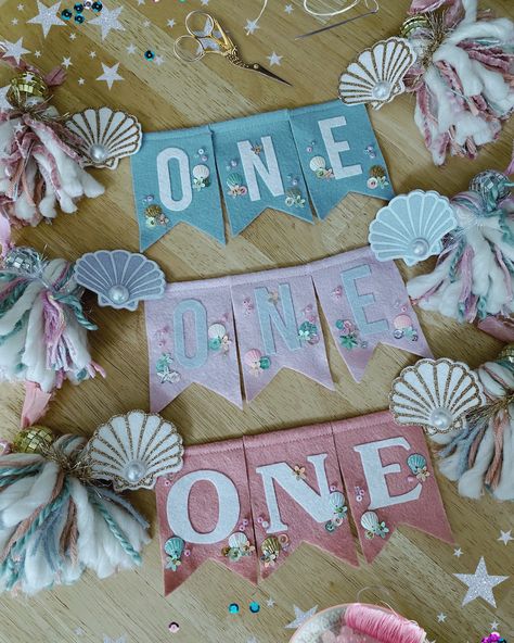 Mama Mia First Birthday, Oneder The Sea 1st Birthday Diy, Lets Shellabrate Birthday, Oneder The Sea 1st Birthday Girl, One Der The Sea First Birthday, 1st Birthday Mermaid Theme, Mermaid Theme First Birthday, Oneder The Sea Birthday Party, Beach Themed First Birthday