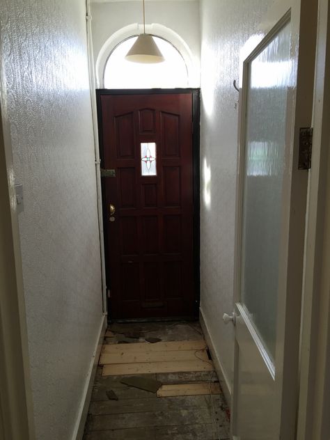 Victorian Terrace Renovation: Week 1 Small Victorian Terrace Hallway, Victorian Terrace Stairs, Narrow Victorian Hallway, Victorian Terrace Hallway Narrow, Victorian Terrace Garden Back, Victorian Terrace House Interior, Small Terraced House Interior, Victorian Terrace Bathroom, Small Victorian Terrace House