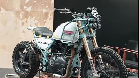 Custom Royal Enfield Himalayan, Royal Enfield Customized, Himalayan Royal Enfield Modified, Himalayan Modified, Royal Enfield Custom, Himalayan Royal Enfield, Adventure Bike Motorcycles, Honda Bobber, Royal Enfield Accessories