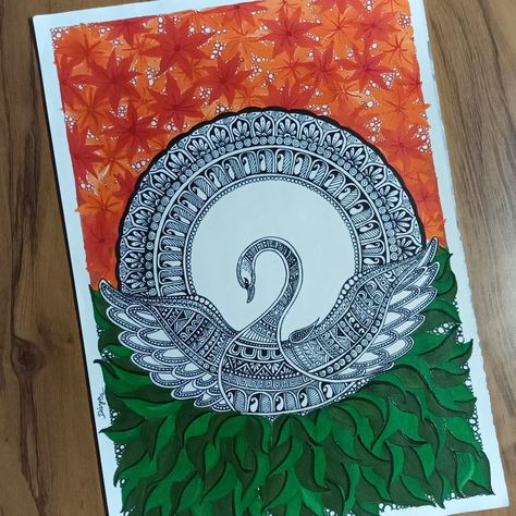 Independence Day Painting, Sketch Images, Painting Images, Easy Mandala, Bond Paper Design, Day Painting, Easy Mandala Drawing, Drawing Poster, India Independence