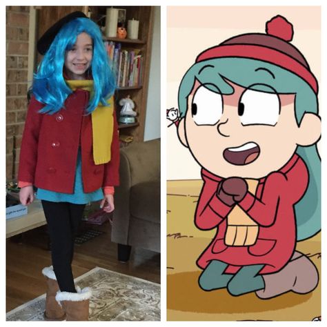 Hilda from Netflix❤️ Hilda Halloween Costume, Hilda Cosplay, Halloween Stuff, Birthday Theme, Ronald Mcdonald, Halloween Costume, Vault Boy, Crafts For Kids, Halloween Costumes