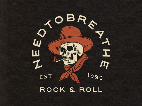 NEEDTOBREATHE - Merch Design by Van Berkemeyer Needtobreathe Wallpaper, Band Merch Design, Band Merch T-shirt With Branding, Streetwear Band Merch Shirt With Logo, Band Merch T-shirt With Branding And Crew Neck, Merch Design Ideas, Band Merch Cotton Hoodie With Graphic Design, Band Merch Ideas, Band Merch T-shirt With Character Print For Streetwear