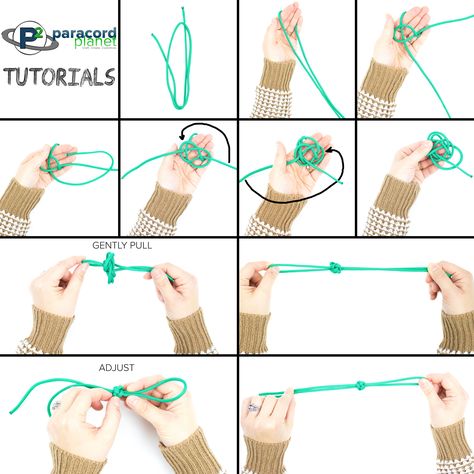 One knot every paracord crafter should know - Diamond Knot Diamond Knot Paracord, Diamond Knot Tutorial, Paracord Instructions, Tie A Bracelet, Paracord Bracelet Instructions, Paracord Projects Diy, Paracord Bracelet Tutorial, Paracord Ideas, Diy Bracelets With String