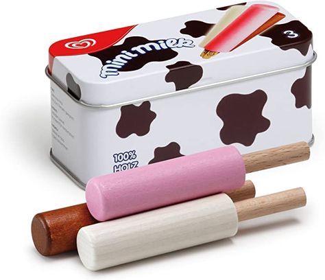 Wooden Play Food, Disney Princess Toys, Cooking Toys, Play Food Set, Kids Play Kitchen, Kids Toys For Boys, Milk Ice Cream, Wooden Food, Mini Milk