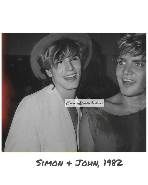 Simon Le Bon And John Taylor, John Taylor 90s, Nigel John Taylor, Simon Le Bon, John Taylor, Duran Duran, Great Bands, Celebrity Crush, Soulmate