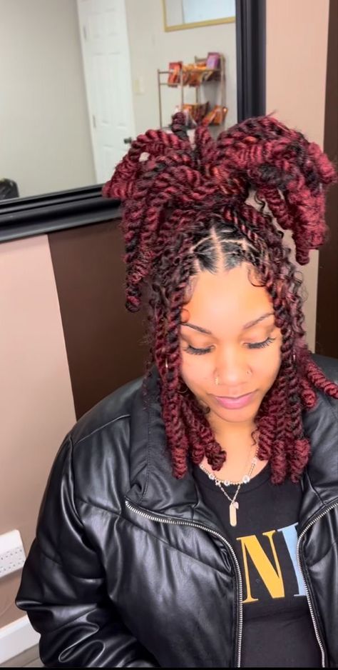 Invisible Locs Twist With Color, Invisible Locs With Color, Unisex Hairstyles, Fresh Braids, Invisible Locs, Braided Hairdo, Big Box Braids Hairstyles, Faux Locs Hairstyles, Hairstyle Inspo