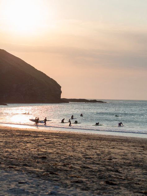 The Greatest Medicine is Fish & Chips on the Beach | The Cornish Life Cornwall Surf Aesthetic, Cornwall Aesthetic Surfing, Cornish Aesthetic, Beach Walks, Beach Day Aesthetic, Beach Days, Road Trip Film, Devon Beach, Surfing Aesthetic