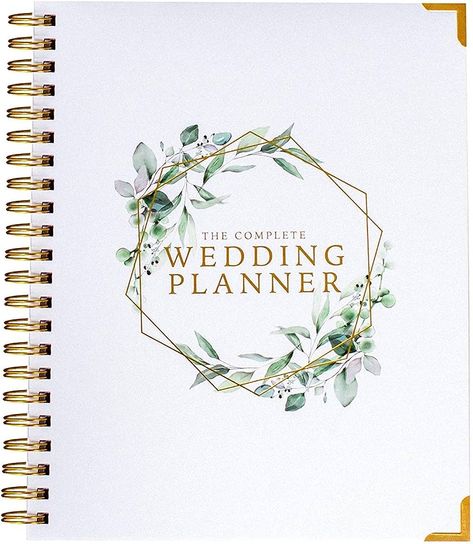 Wedding Planner & Organizer - Floral Gold Edition - Diary Engagement Gift Book & Calendar : Amazon.ca: Office Products