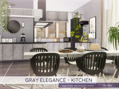 Sims 4 Modern Decor Cc, Sims Furniture, Sims Inspiration, Sims 4 Kitchen, Kitchen Objects, Sims 4 Expansions, Bathroom Idea, Sims 4 Cc Furniture, Sims Hair