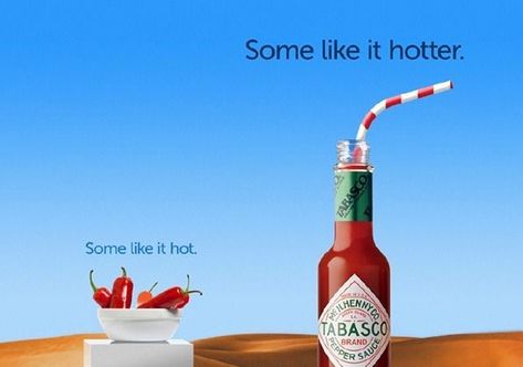 Sauce Ads, Sauce Advertisement, Totinos Pizza, Tabasco Hot Sauce, Tabasco Pepper, Louisiana Cajun, Ad Of The World, Magazine Spreads, Ads Design